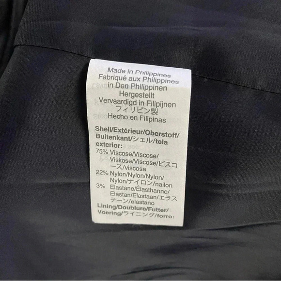 J. Crew 365 Black Stretch Twill Open Front Going Out Blazer Sz 4 - Picture 6 of 12